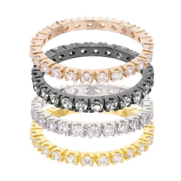 Glamour Pave .925 Ring