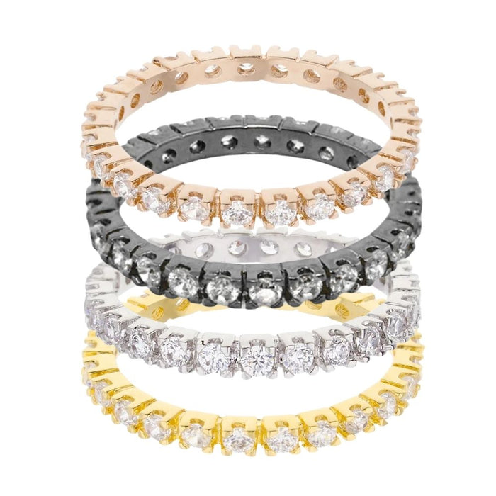 Glamour Pave .925 Ring