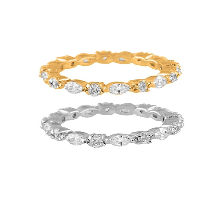 925 Skinny Eternity Band