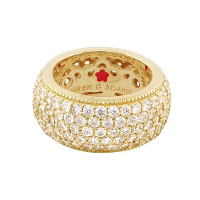 Glamour Pave Band Ring