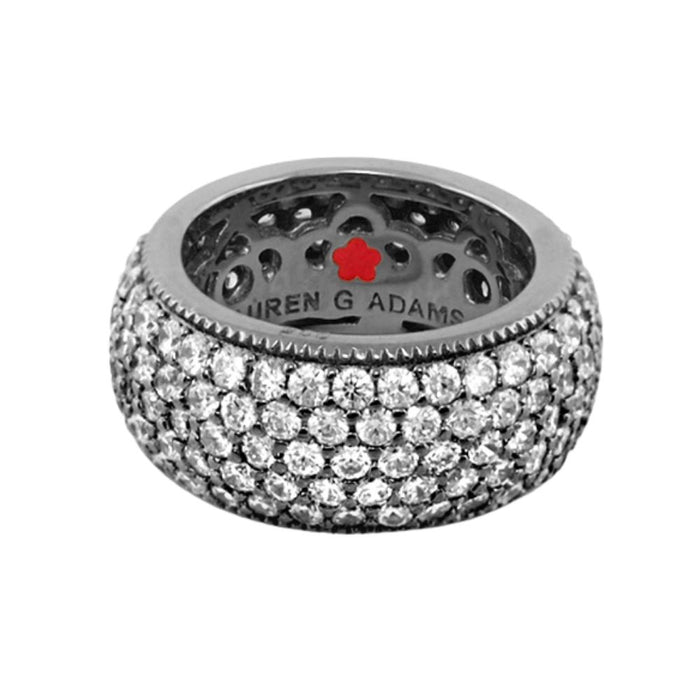 Glamour Pave Band Ring