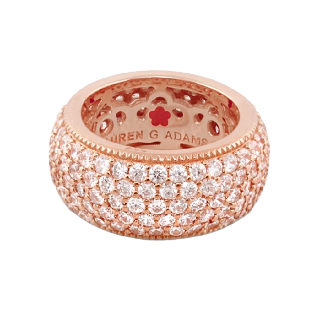 Glamour Pave Band Ring
