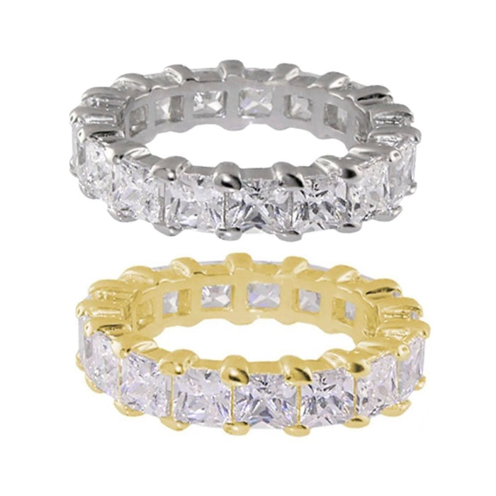 Glamour Pave Eternity Band