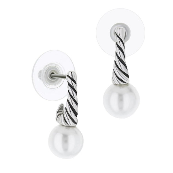 Antique Wire Pearl Earrings