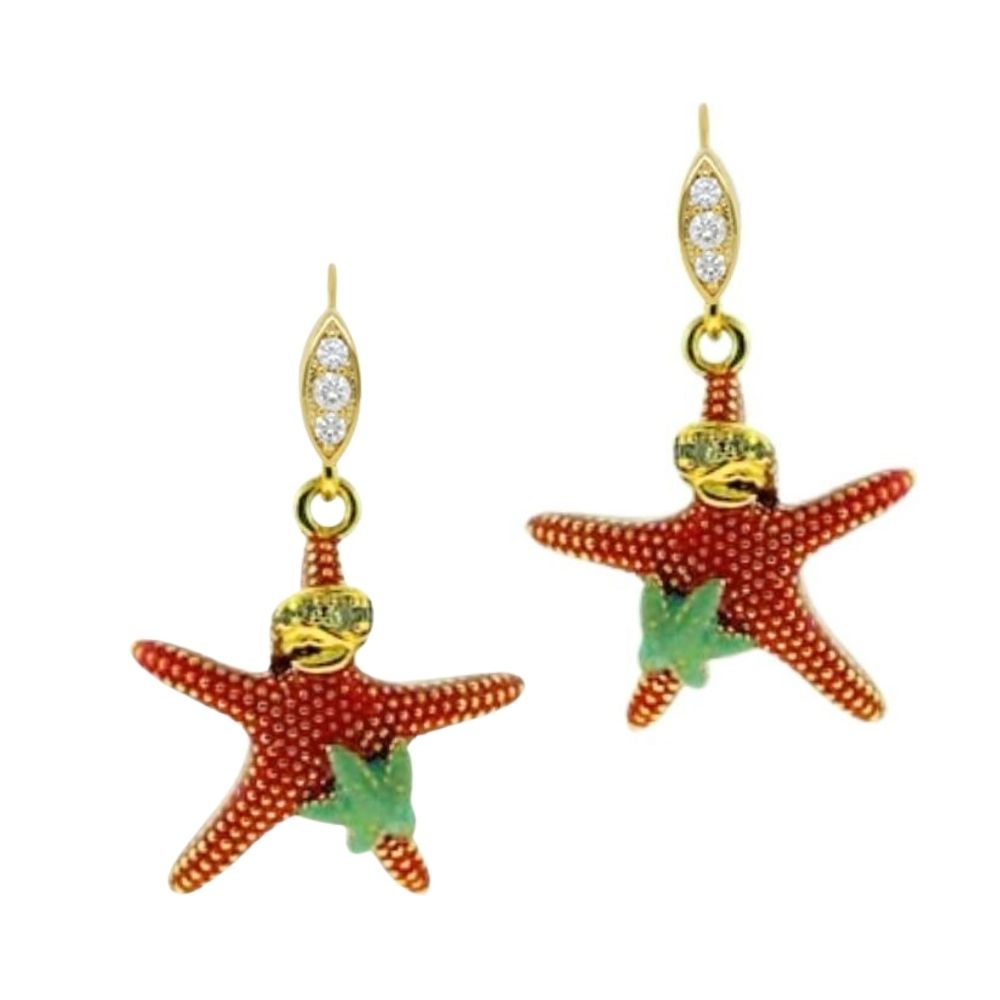 Eau Starfish Earrings