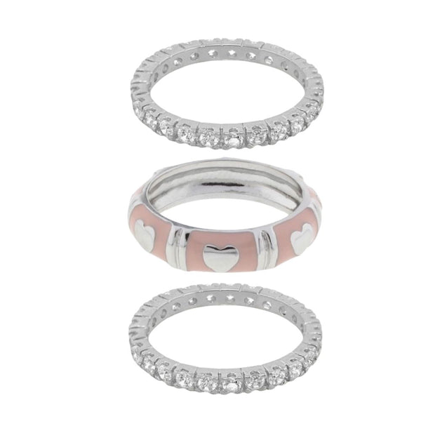 Lots of Love Stackable Ring Set