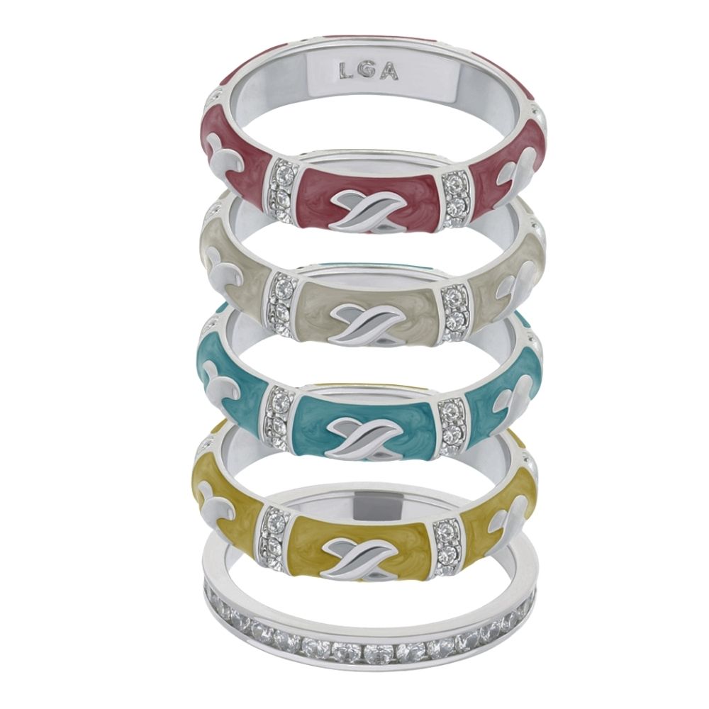 Elegant Hugs Ring Set