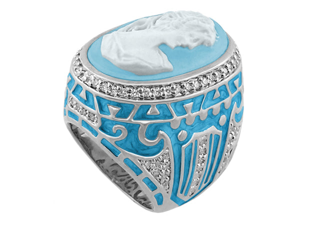 Cameo Rome Ring