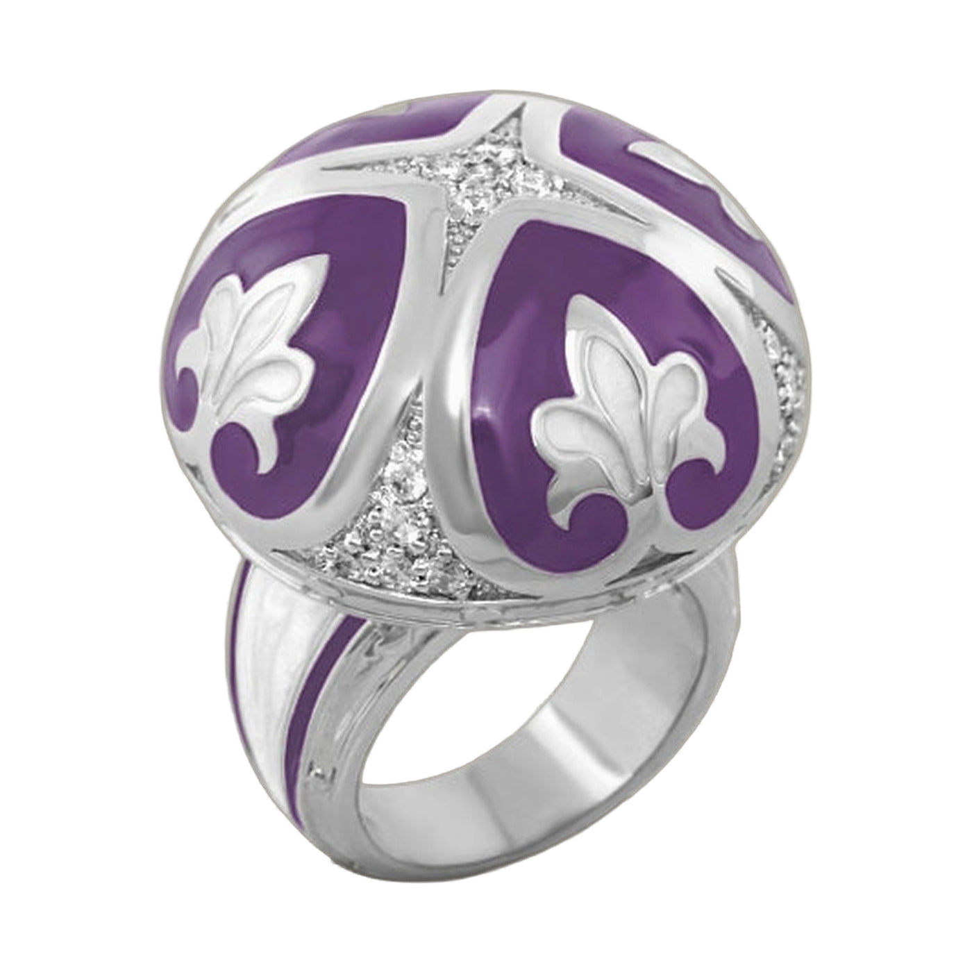 Midnite in Paris Cocktail Ring
