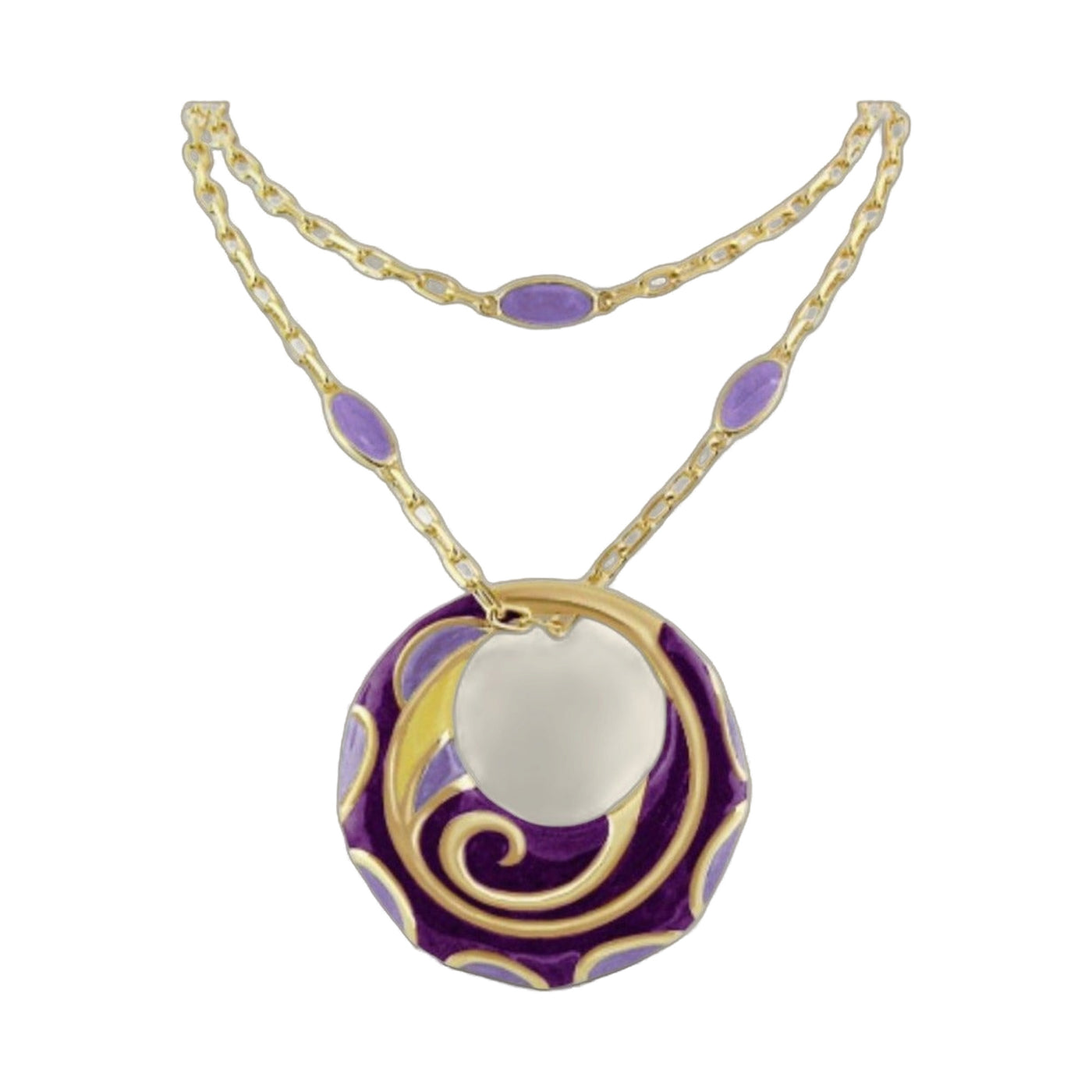 Groovy Swirling Necklace