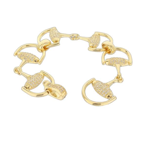 Equestrian Stirrup Bracelet