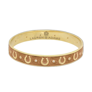 Equestrian Horseshoe Bangle