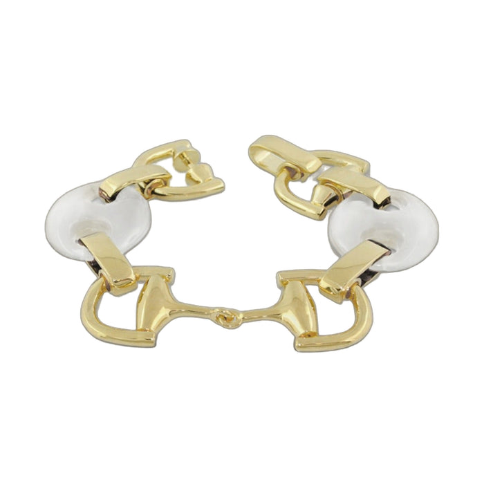 Summer Link Saddle Bracelet