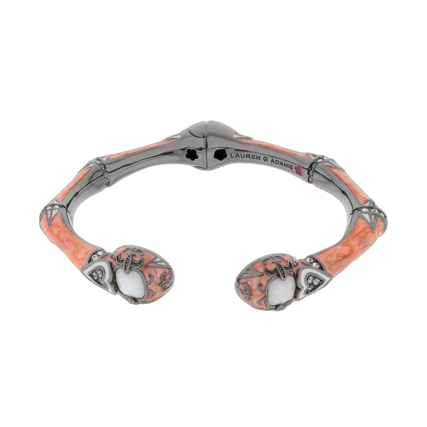 Bamboo Collection Stackable Brass Bangle Plated