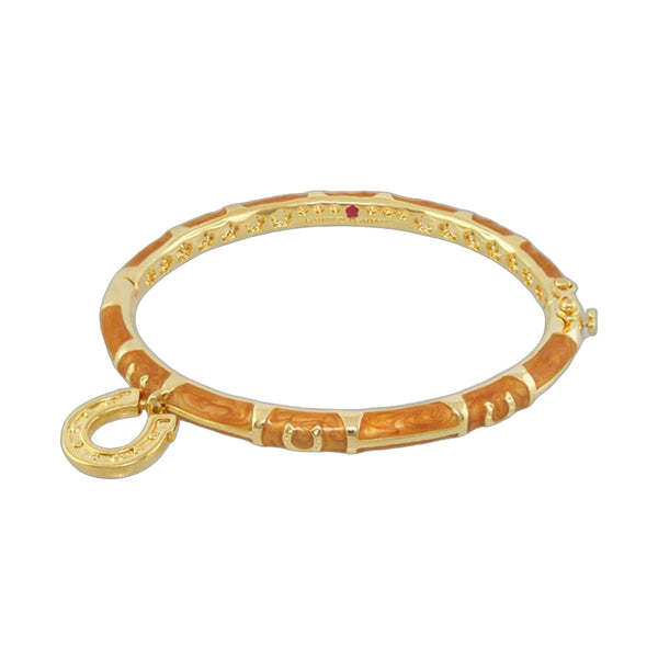 Equestrian Horeshoe Bangle