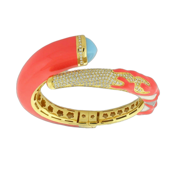 Pretty Little Things Coral Bangle