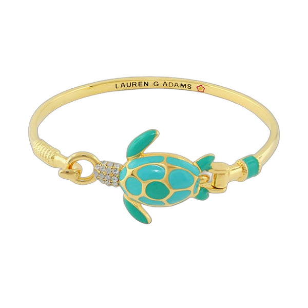 Eau Turtle Bangle