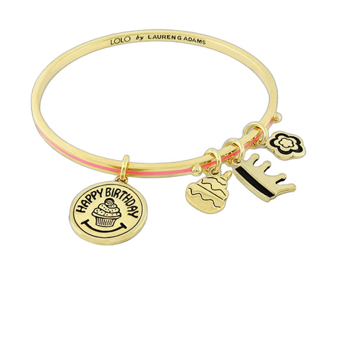 Lolo Happy Birthday Non Adjustable Bangle.