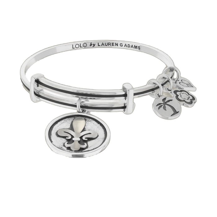 Lolo Fleur De Lis Bangle.