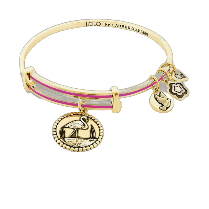 Lolo Flamingo Bangle.