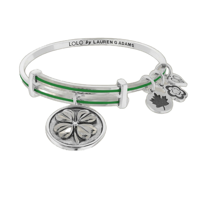 Lolo Four Leaf Clover Bangle.