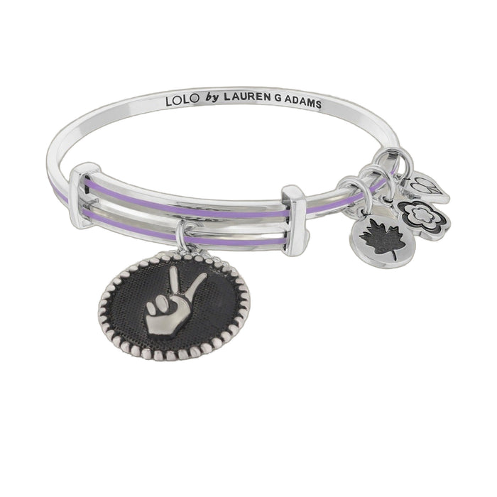 Lolo Peace Hand Bangle.
