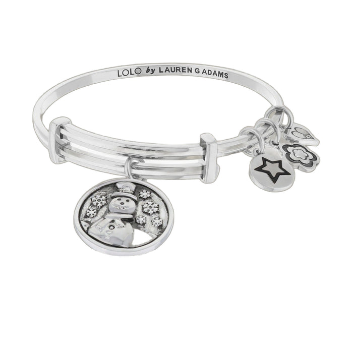Lolo Snowman Bangle.