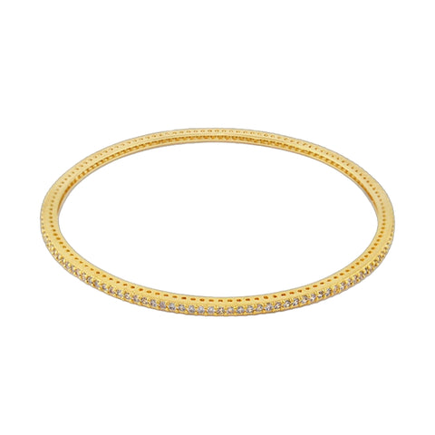 Socialite Stackable Bangle — Pavé Eternity