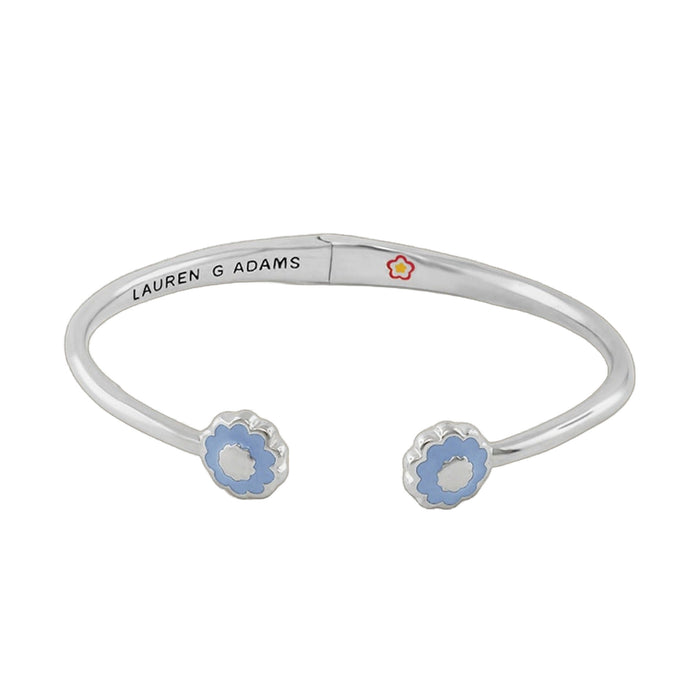 Open Arms Flower Bangle
