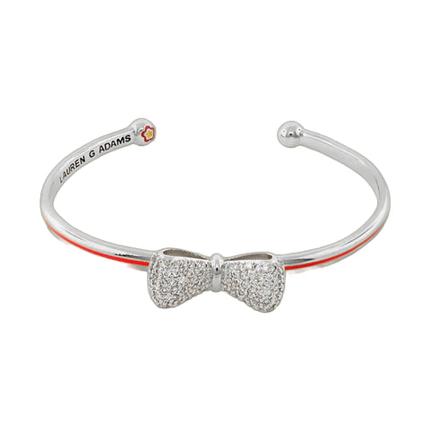 Open Arms Bow Bangle