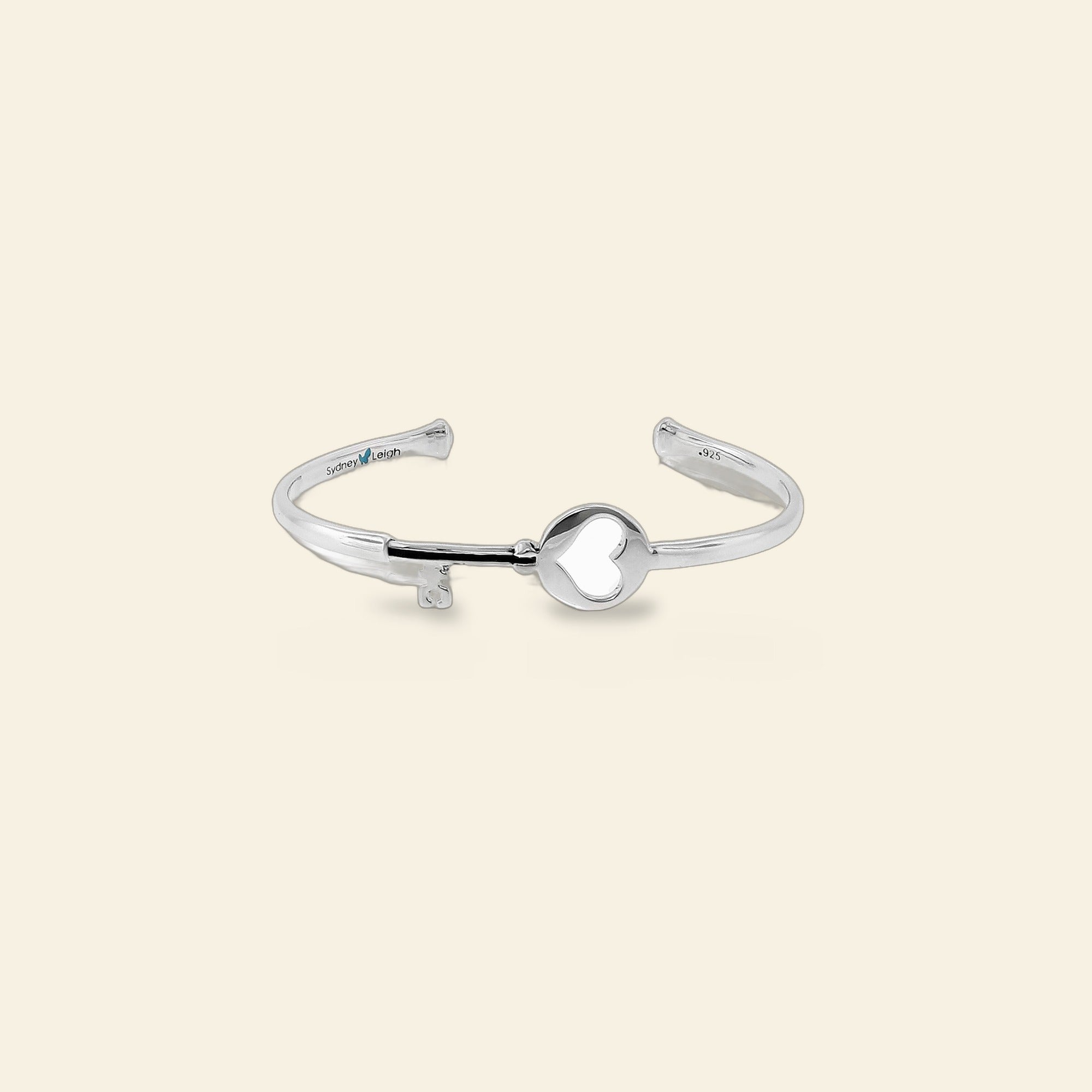 Sydney Leigh Heart Key Bangle