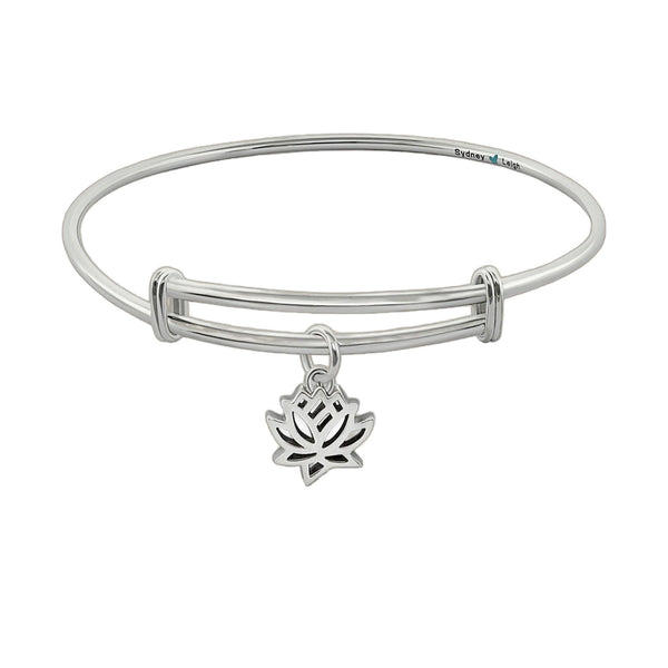 Sydney Leigh Lotus Flower Bangle