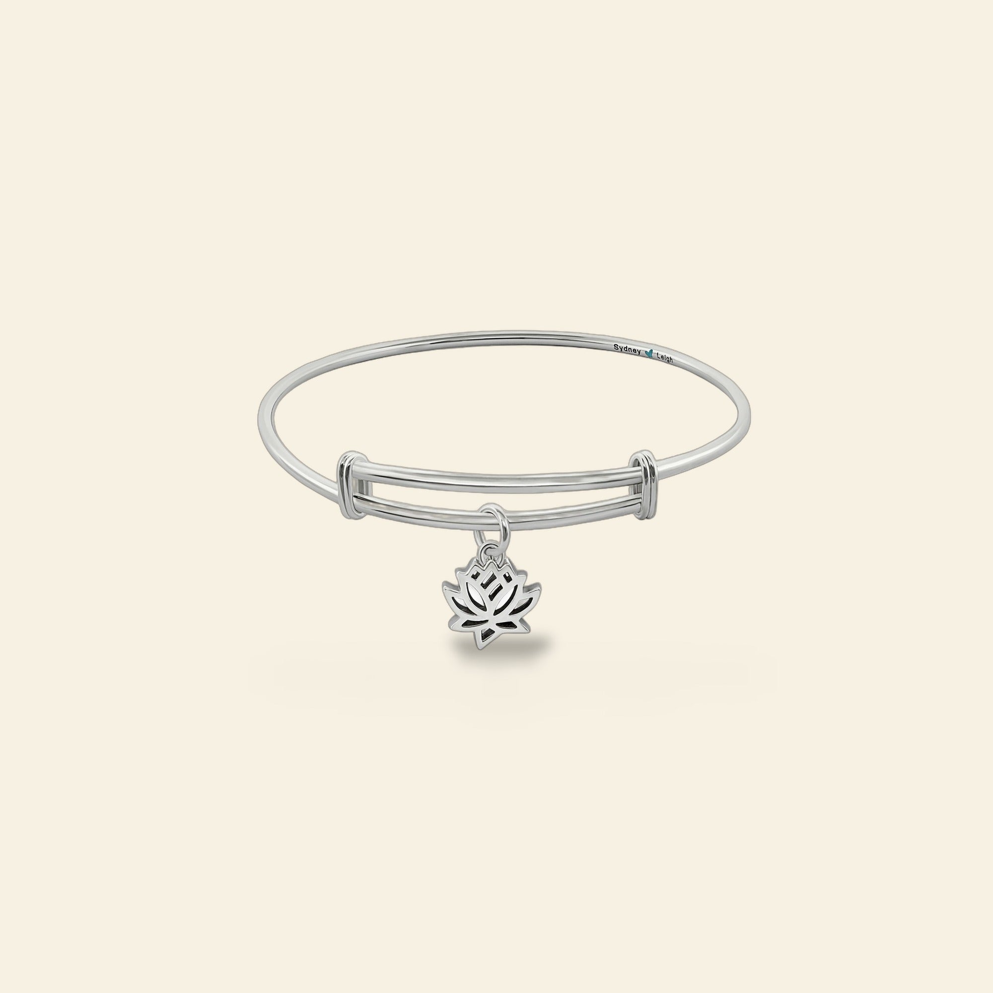 Sydney Leigh Lotus Flower Bangle