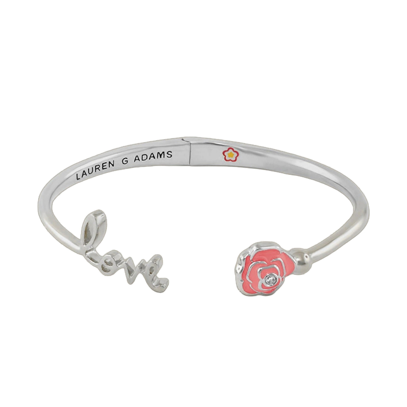 Open Arms Rose Bangle