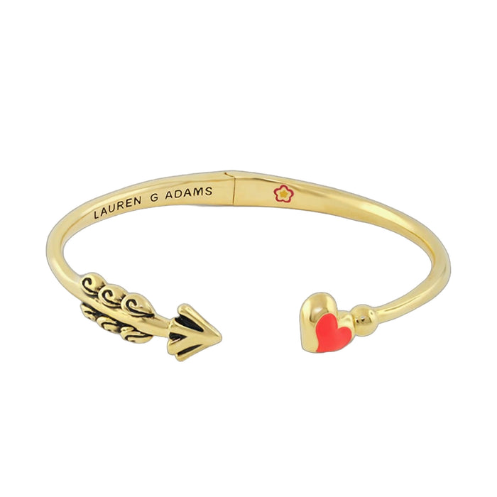 Open Arms Heart Bangle
