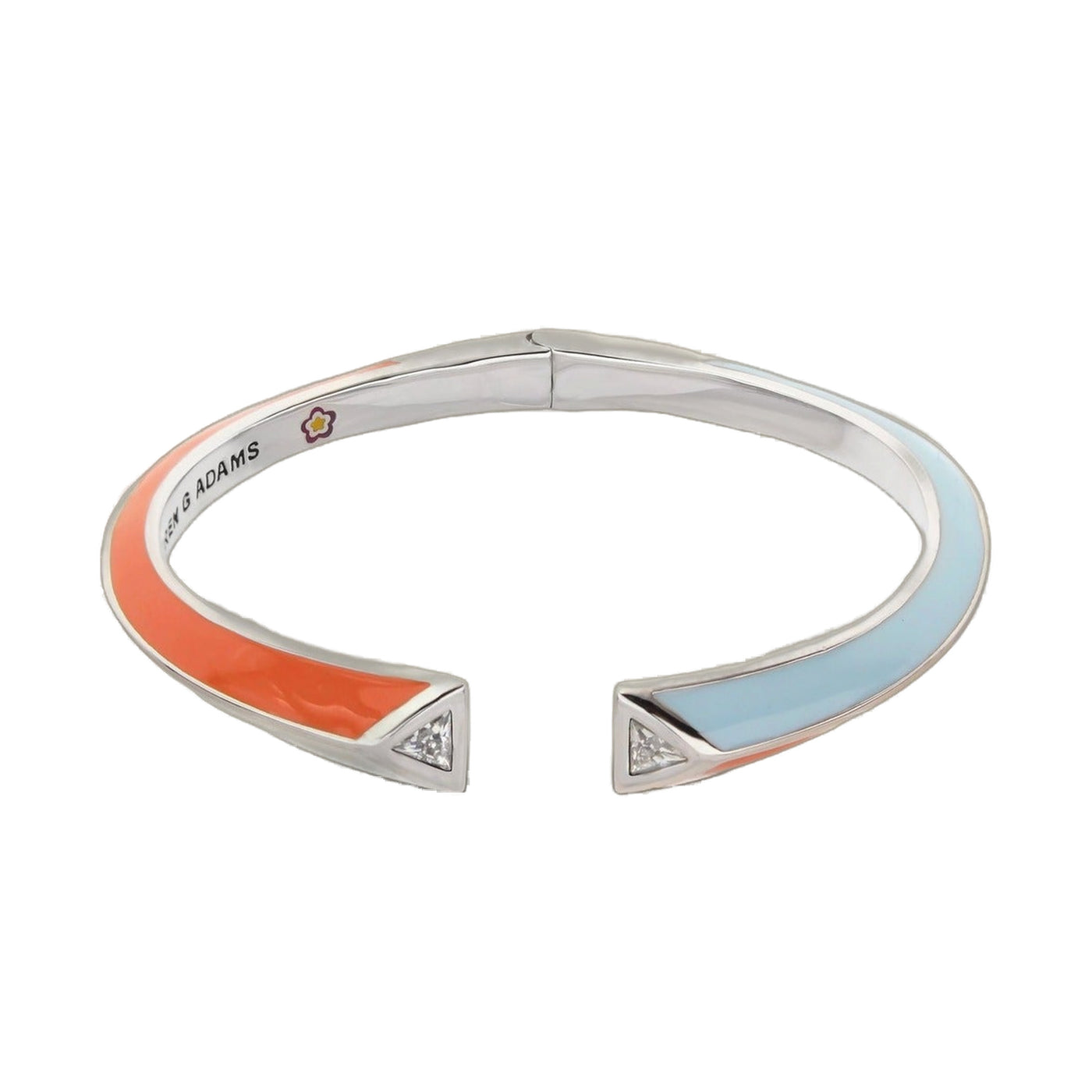 Petit Gateau Bangle — Colorblock Pavé Tip