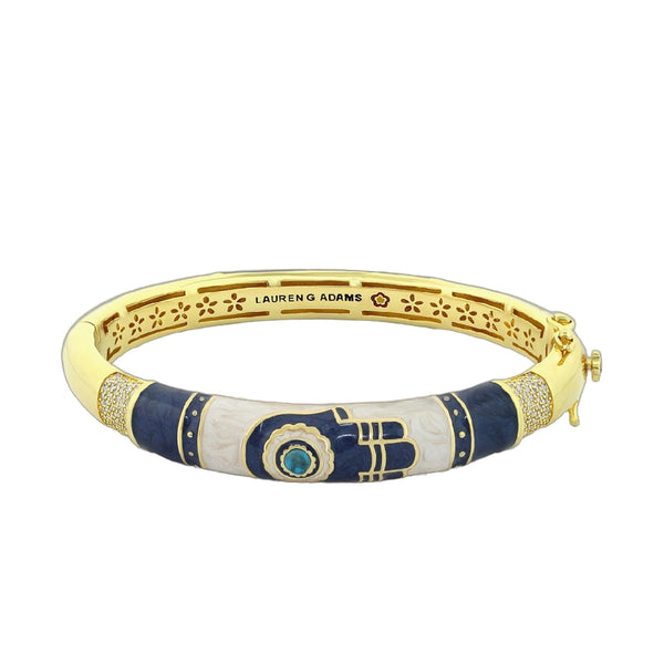 Lucky Hamsa Bangle