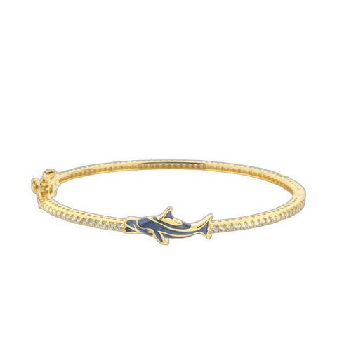 Eau Dolphin Bangle