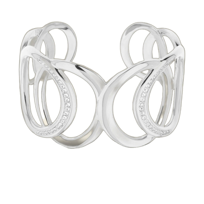 Vogue Fire Rhodium Bangle