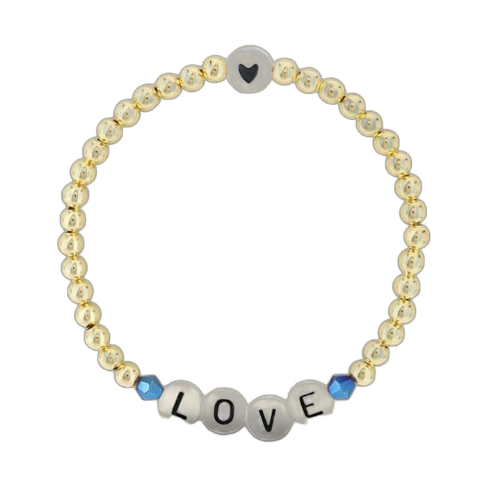 Lorelai Love 14k Gold Filled 4mm Beads Bracelet