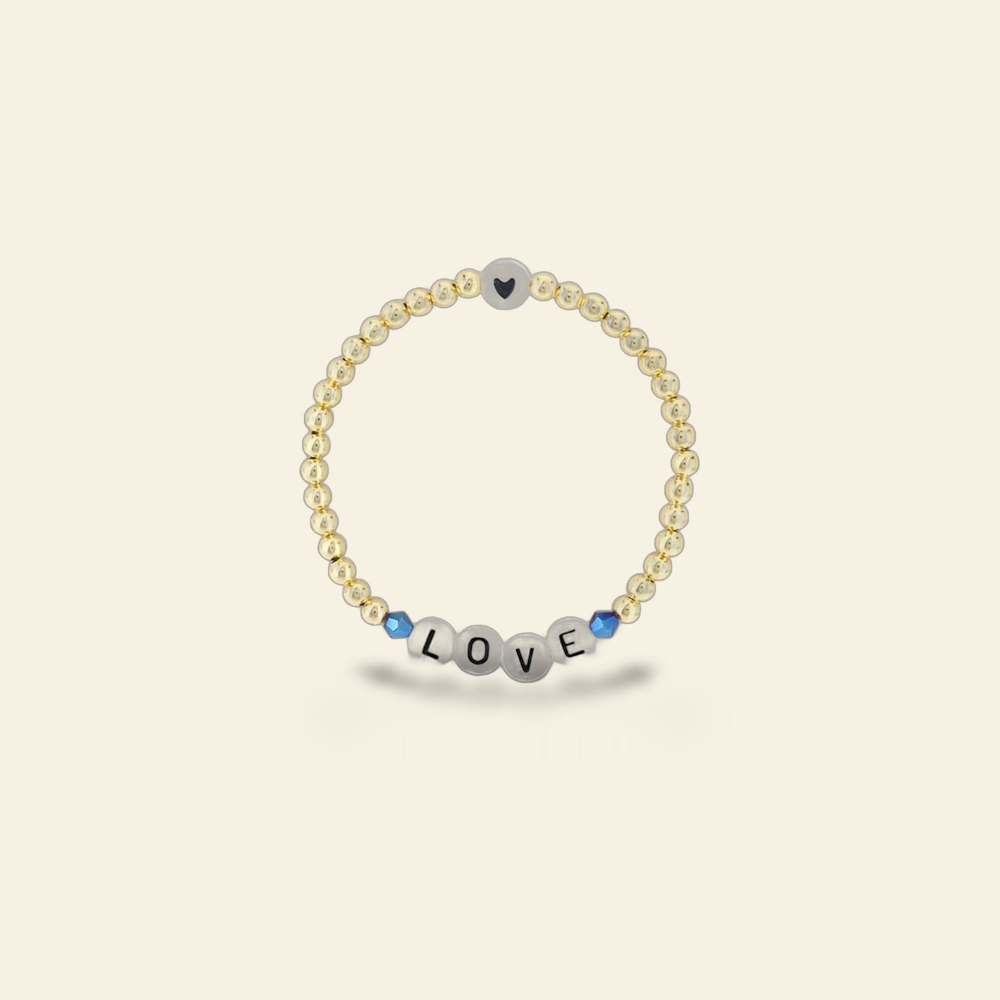 Lorelai Love 14k Gold Filled 4mm Beads Bracelet