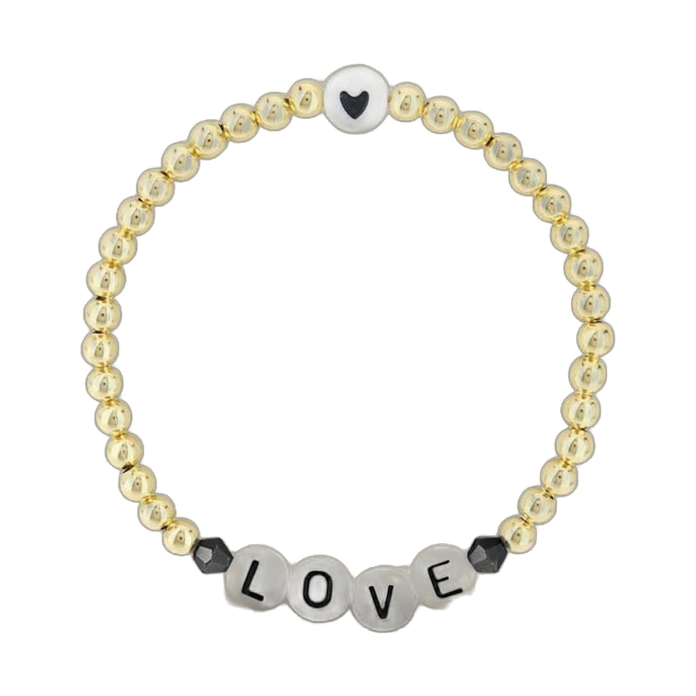 Lorelai Love 14k Gold Filled 4mm Beads Bracelet
