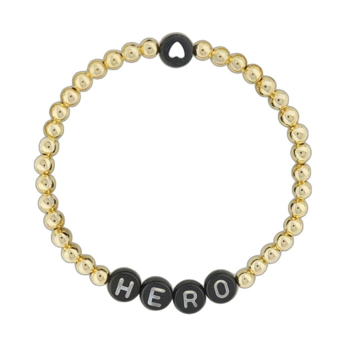 Lorelai Hero 14k Gold Filled 4mm Beads Bracelet