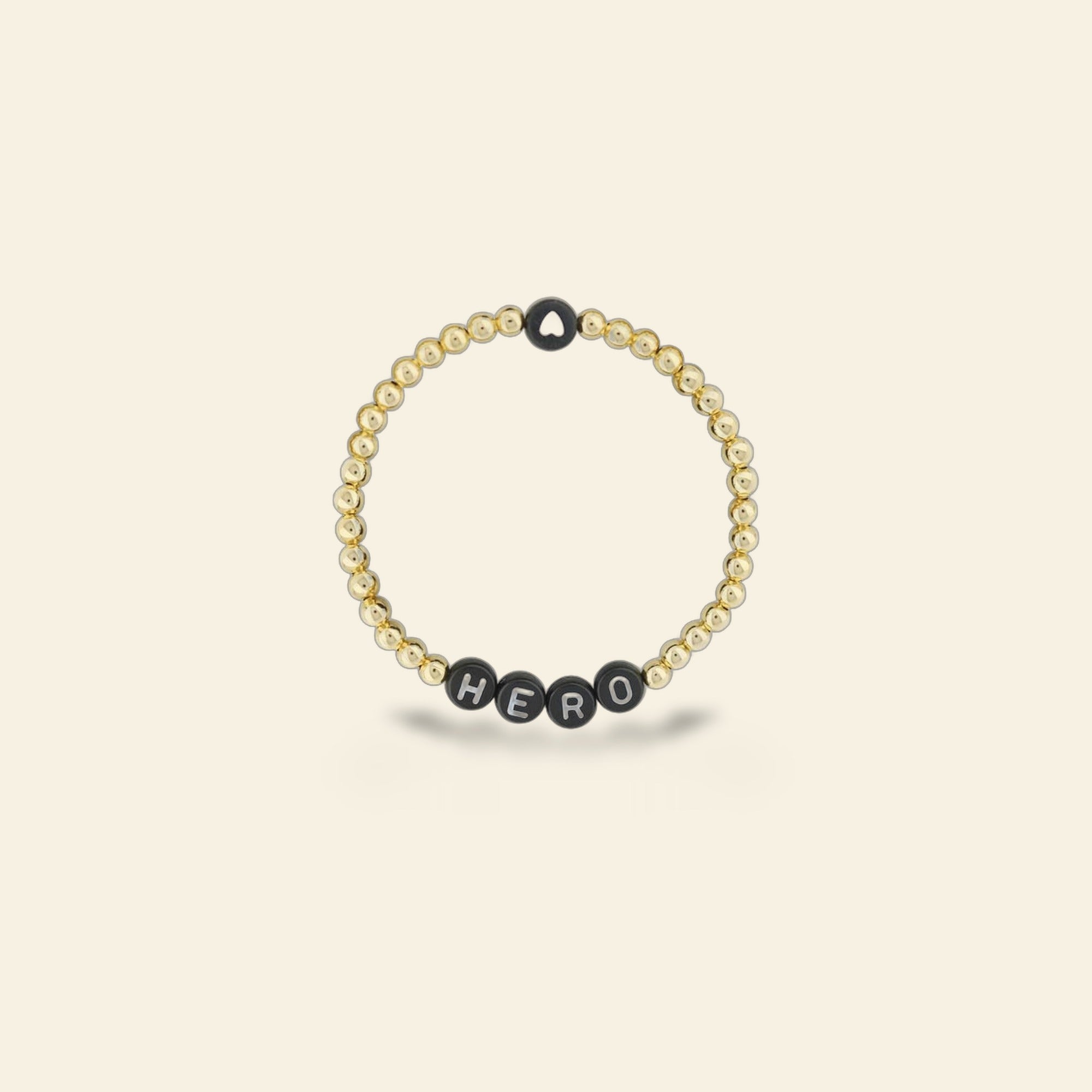 Lorelai Hero 14k Gold Filled 4mm Beads Bracelet