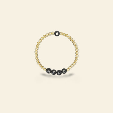 Lorelai Hero 14k Gold Filled 4mm Beads Bracelet
