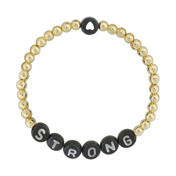 Lorelai Hero 14k Gold Filled 4mm Beads Bracelet