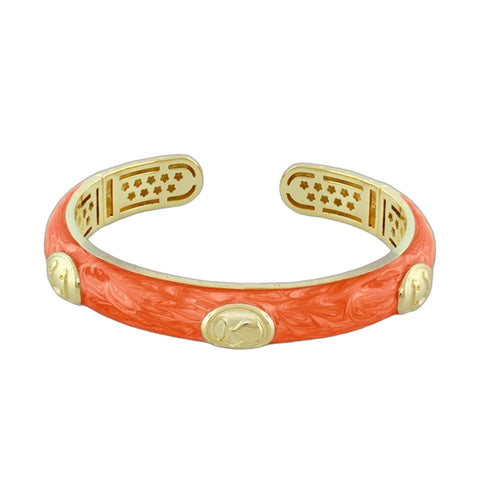 Equestrian Bangle — Horse Medallion