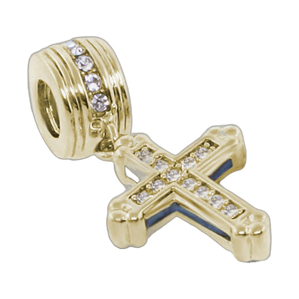 Gabriella Beads Cross for Charms Bracelet
