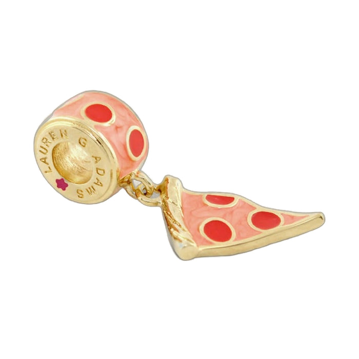 Gabriella Beads Pizza Slice for Charms Bracelet