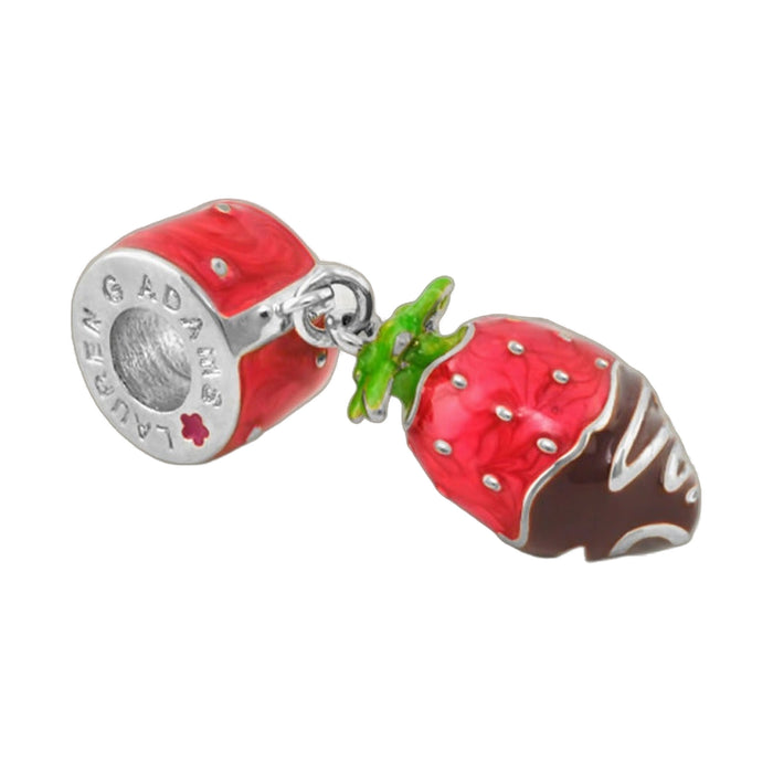 Gabriella Beads Chocolate Strawberry for Charms Bracelet